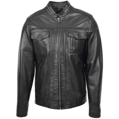 mens-casual-biker-leather-jacket-onyx-black