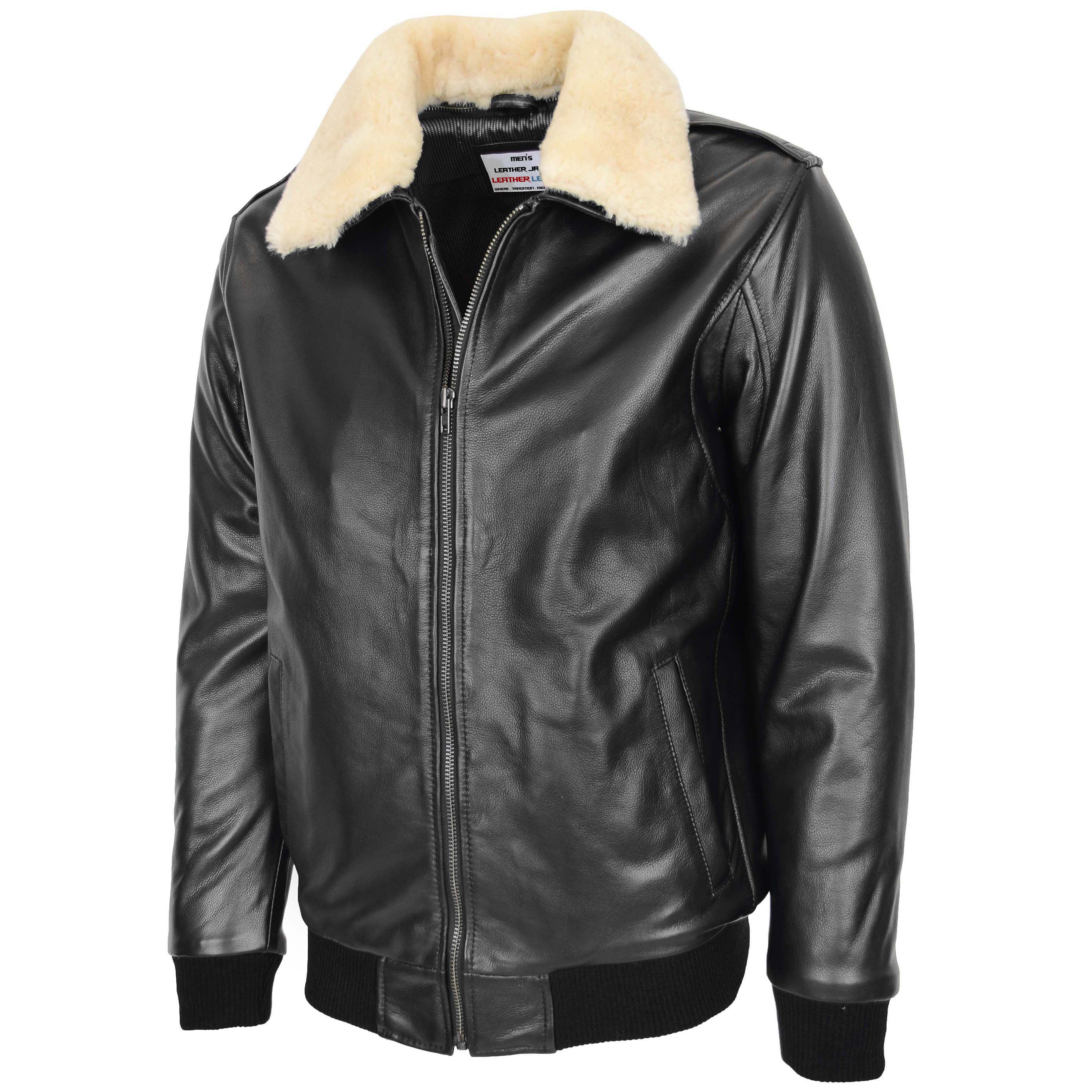 /mens-bomber-leather-jacket-with-sheepskin-collar-viggo-onyx-black